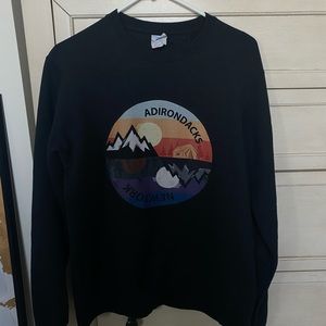 Black Adirondack Sweatshirt
